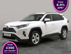 White Used 2021 Toyota RAV4 Hybrid Design SUV | £23,034 (Super price)