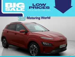 Red Used 2022 Hyundai Kona Premium SUV | £15,000 (Good price)