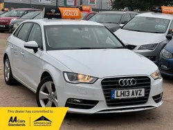 White Used 2013 Audi A3 Sportback Sport Hatchback | £6,775 (Fair price)