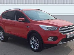 Red Used 2018 Ford Kuga Titanium SUV | £9,876 (Fair price)