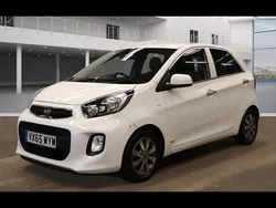 White Used 2015 Kia Picanto 2 Hatchback | £4,995 (Fair price)