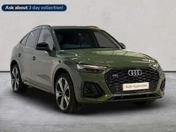 Green Used 2021 Audi Q5 Sportback Comfort SUV | £35,521 (Expensive)