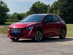 Red Used 2021 Peugeot e-208 Premium Hatchback | £14,675 (Fair price)
