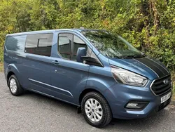 Blue Used 2020 Ford Transit Custom Limited Van | £15,000 (Fair price)