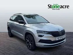 Silver Used 2021 Skoda Karoq SportLine SUV | £20,495 (Fair price)