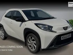 White Used 2022 Toyota Aygo PURE Hatchback | £10,661 (Fair price)