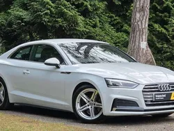 White Used 2018 Audi A5 S-Line Coupe | £14,250 (Fair price)
