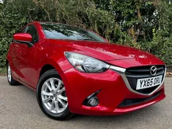 Red Used 2015 Mazda 2 Hatchback | £7,797 (Fair price)