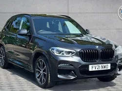 Grey Used 2021 BMW X3 M Sport SUV | £29,693 (Fair price)