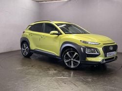 Yellow Used 2018 Hyundai Kona Premium SE SUV | £10,999 (Fair price)