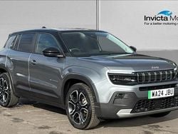 Volcano gloss Used 2024 Jeep Avenger EV Summit SUV | £18,250 (Fair price)