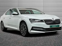 Moon white metallic Used 2023 Skoda Superb LAURIN & KLEMENT Hatchback | £26,500 (A bit pricey)