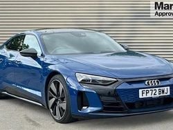 Blue Used 2022 Audi e-tron GT quattro Design Sedan | £59,995 (Expensive)