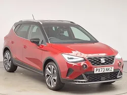 Red Used 2023 Seat Arona FR Sport SUV | £17,998 (A bit pricey)