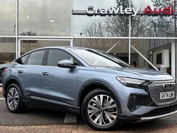 Blue New 2024 Audi Q4 Sportback e-tron Sport SUV | £36,250 (Good price)