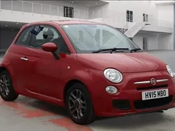 Red Used 2015 Fiat 500 S Hatchback | £3,995 (Super price)