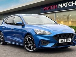 Blue Used 2021 Ford Focus ST-Line X Hatchback | £13,920 (Good price)