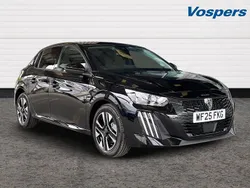 Black New 2025 Peugeot 208 Allure Hatchback | £18,500 (A bit pricey)