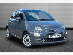 Grey Used 2021 Fiat 500 Lounge Hatchback | £8,849 (Fair price)