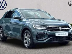 Blue New 2024 VW T-Roc R-line SUV | £31,226 (A bit pricey)