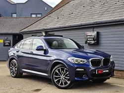 Blue Used 2018 BMW X4 M Sport SUV | £23,489 (Expensive)