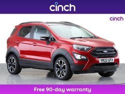Red Used 2022 Ford Ecosport Active SUV | £11,399 (Fair price)