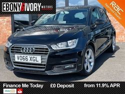 Black Used 2016 Audi A1 Sportback Sport Hatchback | £6,990 (Fair price)
