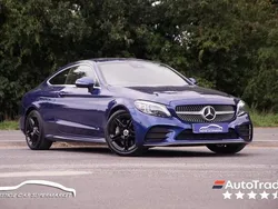 Blue Used 2019 Mercedes C300 AMG Line Premium Coupe | £16,999 (Fair price)