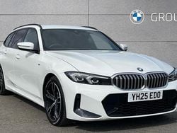White Used 2025 BMW 320 M Sport Estate | £34,295 (Fair price)