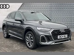 Grey Used 2024 Audi Q5 S-Line SUV | £39,608 (Fair price)