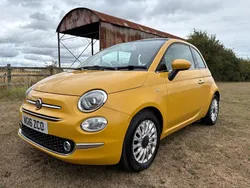 Yellow Used 2016 Fiat 500 Lounge Hatchback | £5,695 (Fair price)