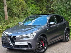 Grey Used 2018 Alfa Romeo Stelvio Quadrifoglio SUV | £27,490 (Super price)