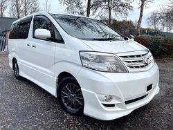 Pearl white Used 2007 Toyota Alphard Platinum MPV | £9,299 (Fair price)