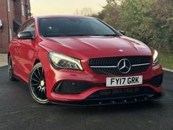 Red Used 2017 Mercedes CLA200 AMG line Estate | £9,995