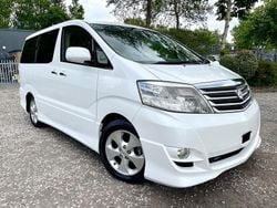 Pearl white Used 2007 Toyota Alphard Premium MPV | £9,499