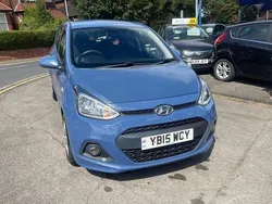 Blue Used 2015 Hyundai i10 SE Hatchback | £4,995 (Fair price)