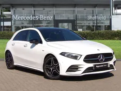 White Used 2022 Mercedes A180 AMG Line Premium Plus Hatchback | £23,985 (Expensive)