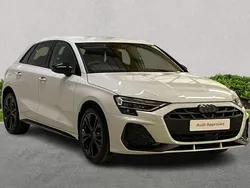 White Used 2025 Audi A3 e-tron Black Edition Hatchback | £38,524