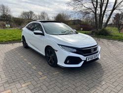 White Used 2017 Honda Civic Sport Plus Hatchback | £11,999 (Fair price)