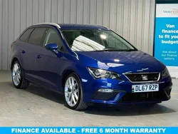 Blue Used 2018 Seat Leon ST FR Estate | £10,250 (Fair price)
