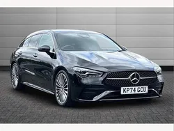 Black Used 2024 Mercedes CLA180 AMG Line Premium Sedan | £28,950 (Fair price)