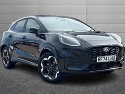 Black Used 2024 Ford Puma ST-Line X Hatchback | £21,995 (Expensive)