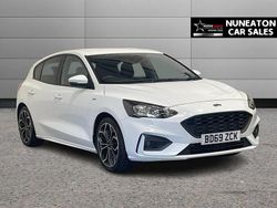 White Used 2019 Ford Focus ST-Line X Hatchback | £10,200 (Fair price)
