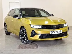 Yellow Used 2022 Vauxhall Astra GS Line Hatchback | £16,498 (Fair price)