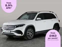 White Used 2023 Mercedes EQB350 AMG line SUV | £31,551 (Fair price)