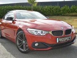 Melbourne red metallic Used 2015 BMW 420 Sport Line Coupe | £10,700 (Fair price)