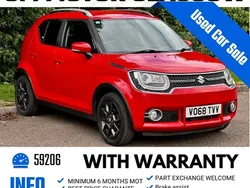 Red Used 2018 Suzuki Ignis SZ5 Hatchback | £6,489 (Good price)