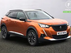Orange Used 2022 Peugeot 2008 Premium SUV | £17,899 (Fair price)