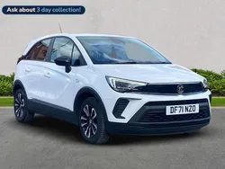 White Used 2022 Vauxhall Crossland Edition SUV | £10,182 (Good price)