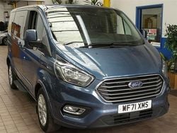 Blue Used 2021 Ford Tourneo Custom Titanium Van | £20,795 (Super price)